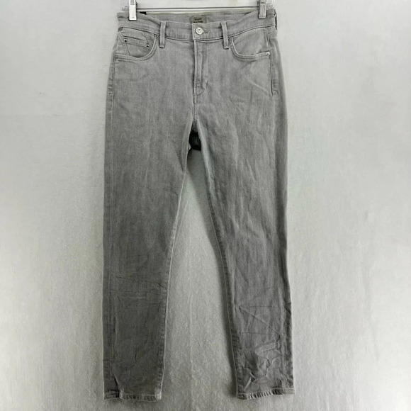COH Citizens of Humanity Jeans Women's Sz 27 Gray Rocket Crop High Rise Skinny - Picture 1 of 14